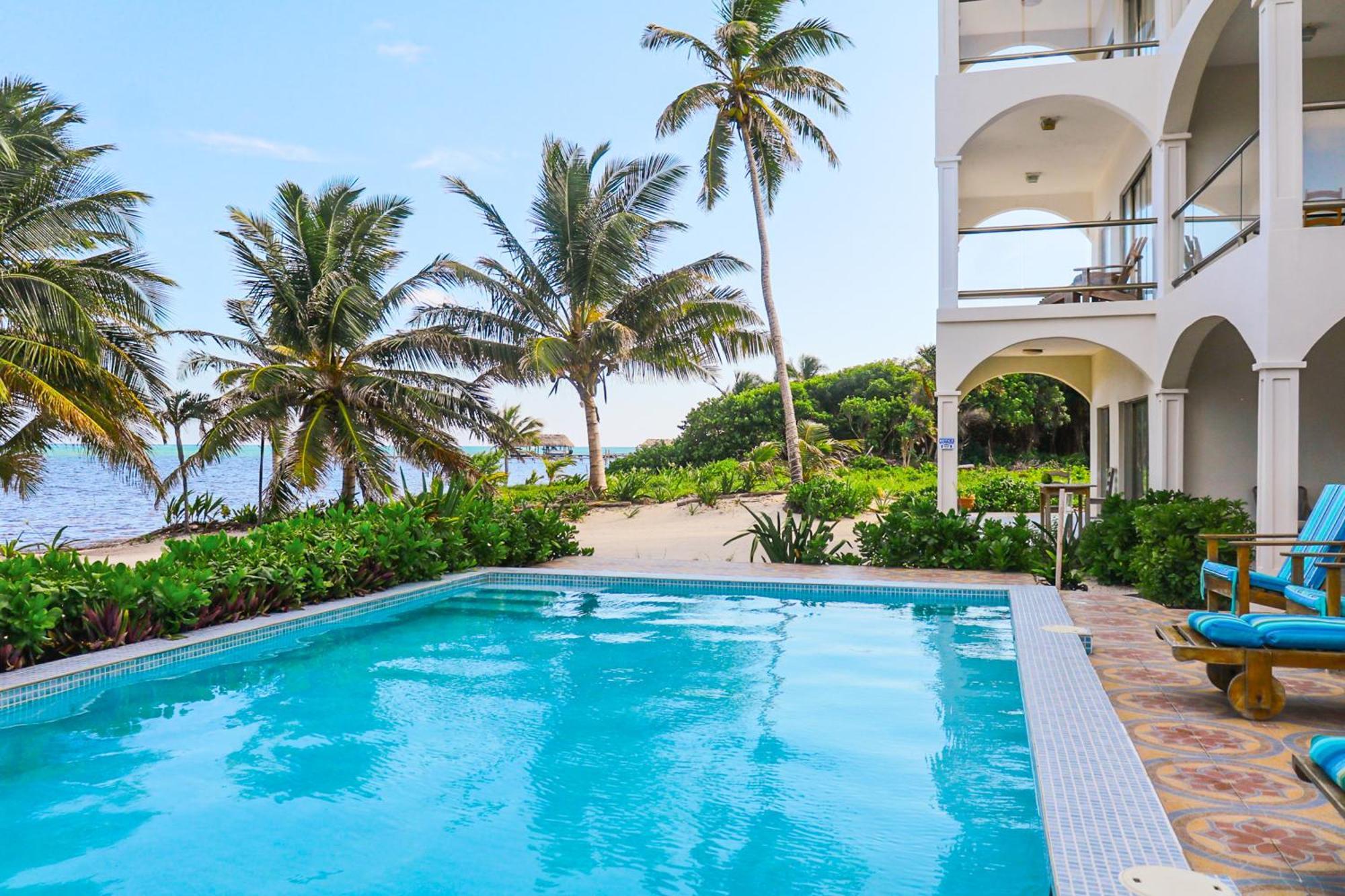 Blue Water Beach Villas Сан Педро Стая снимка