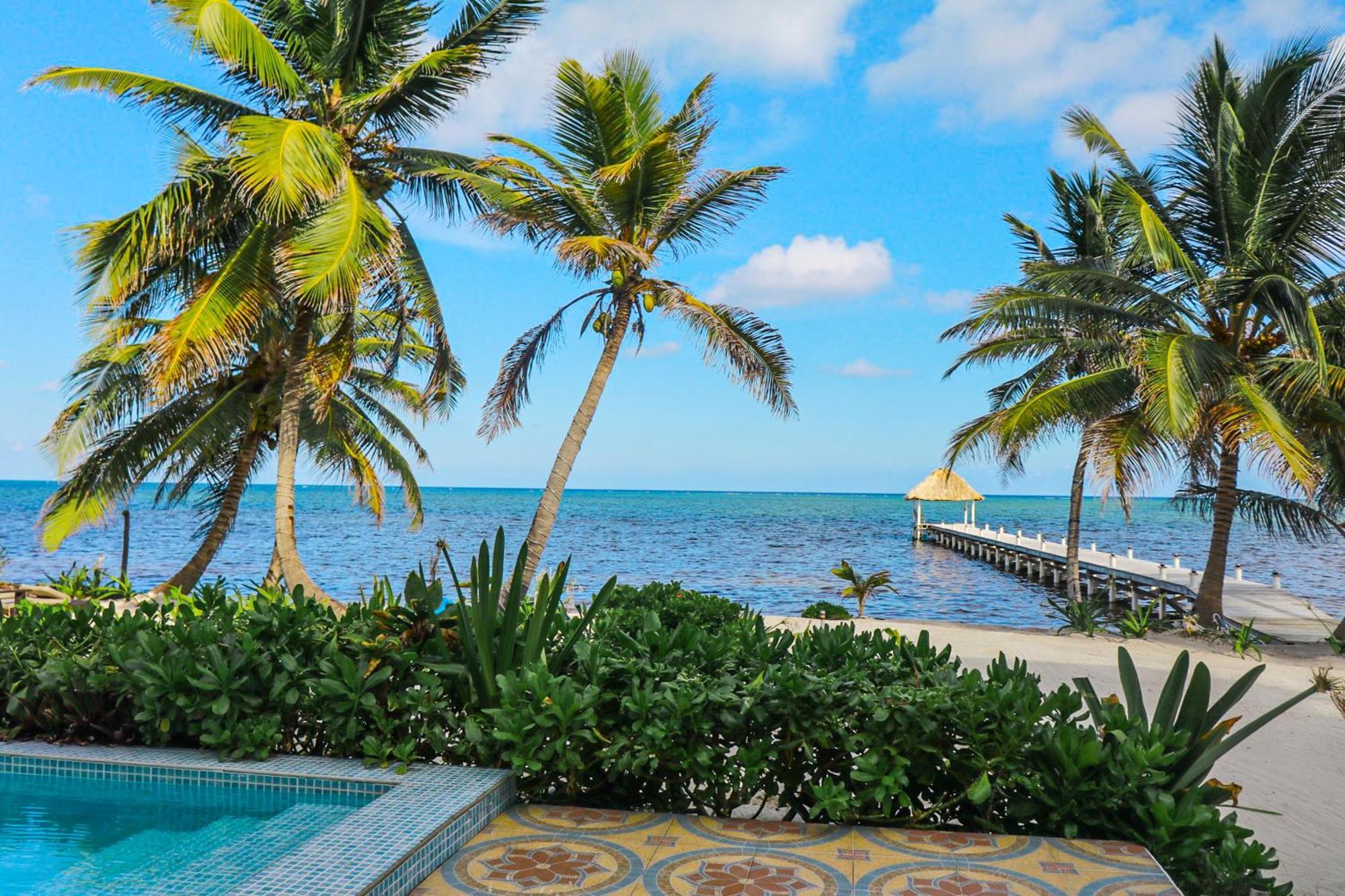 Blue Water Beach Villas Сан Педро Стая снимка