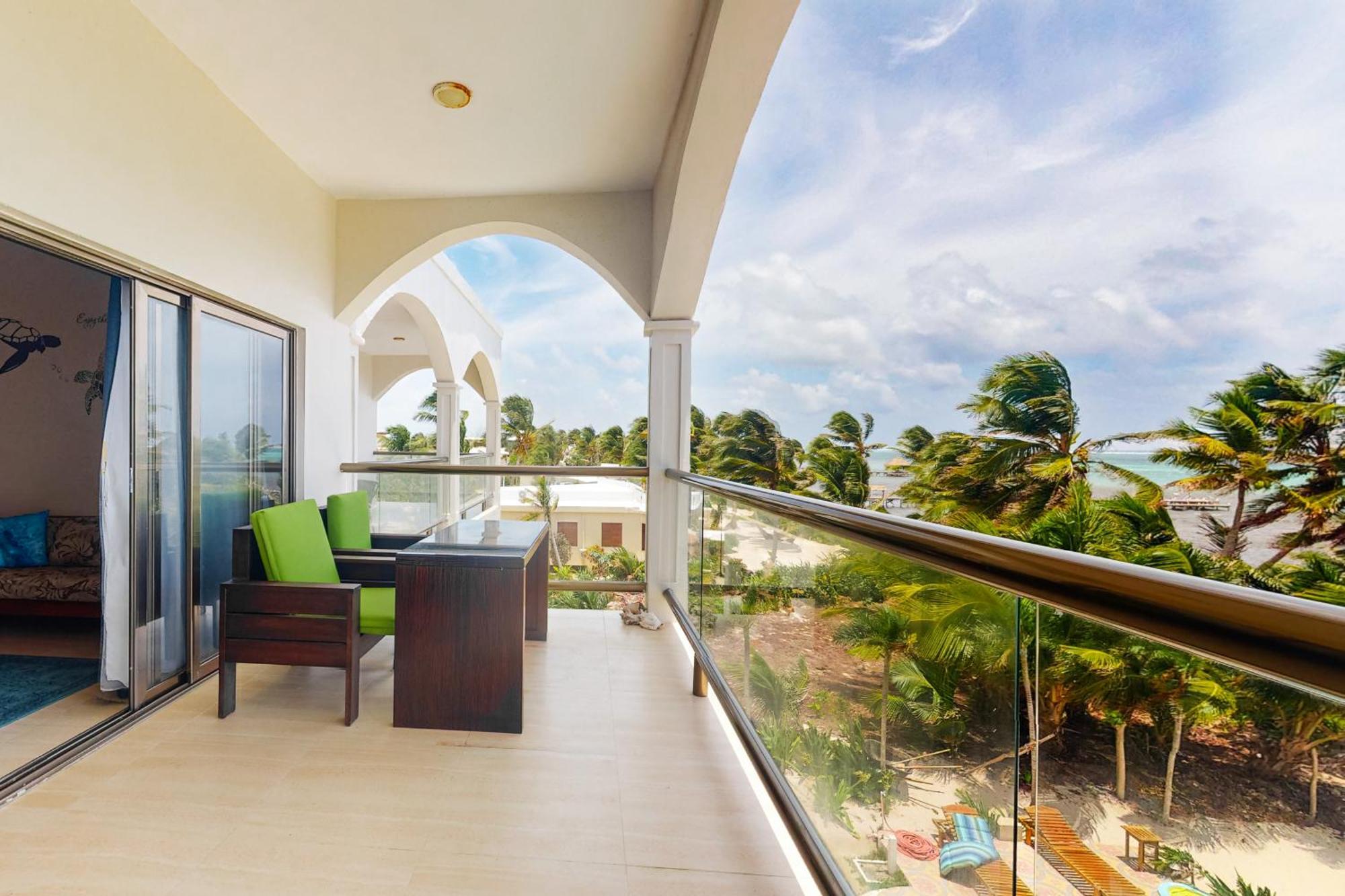 Blue Water Beach Villas Сан Педро Стая снимка