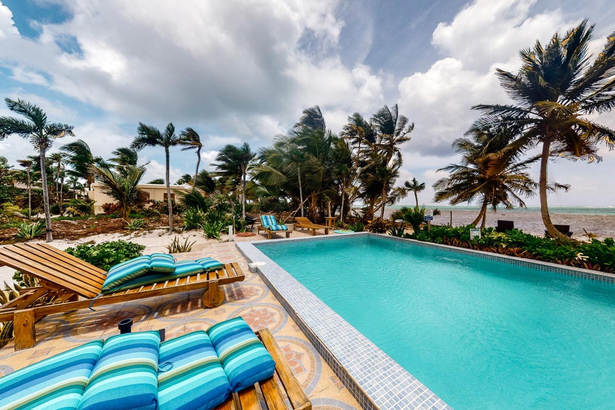 Blue Water Beach Villas Сан Педро Стая снимка